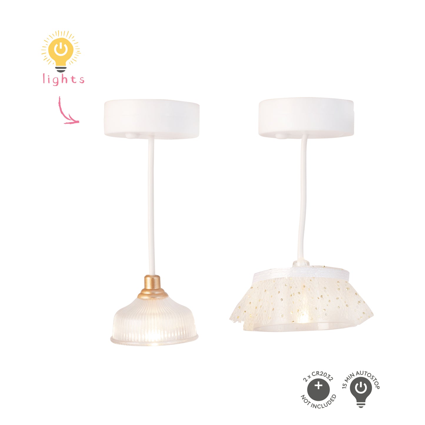 Lundby Deckenlampen-Set