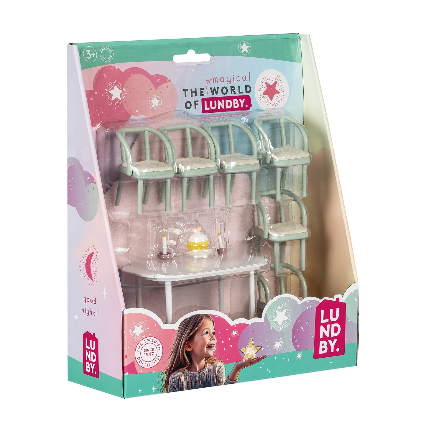 Lundby skandinavisches Esszimmer