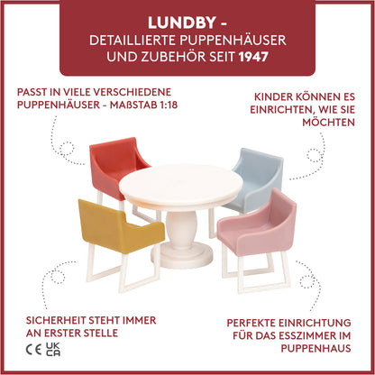 Lundby Basic Esszimmer-Set