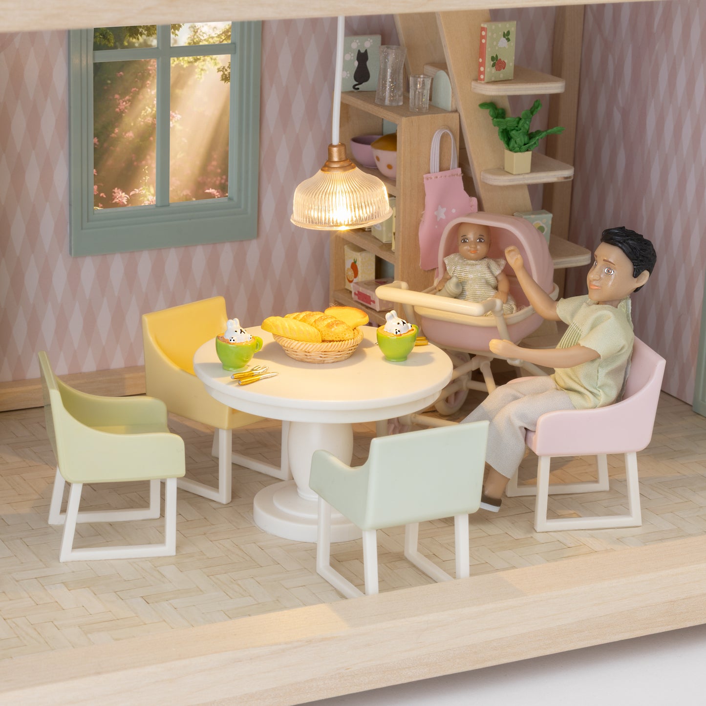 Lundby Basic Esszimmer-Set