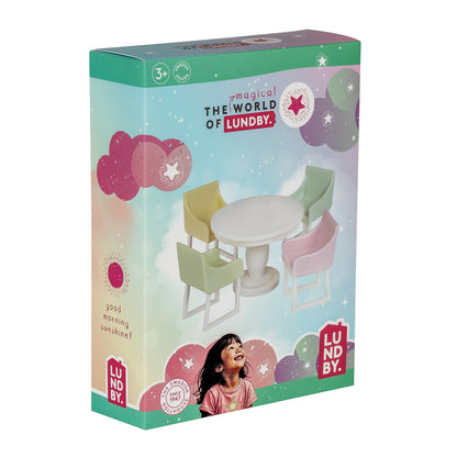 Lundby Basic Esszimmer-Set
