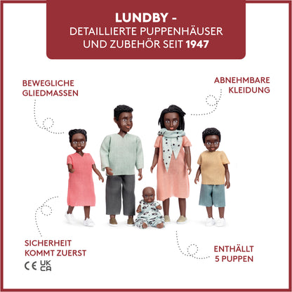 Lundby Puppenhauspuppen Familie Billie
