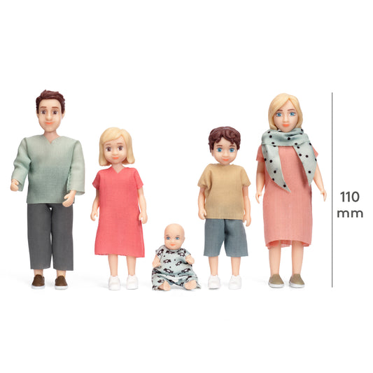 Lundby Puppenhauspuppen Familie Charlie