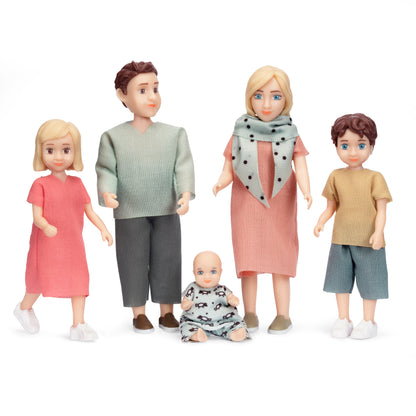 Lundby Puppenhauspuppen Familie Charlie