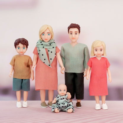 Lundby Puppenhauspuppen Familie Charlie