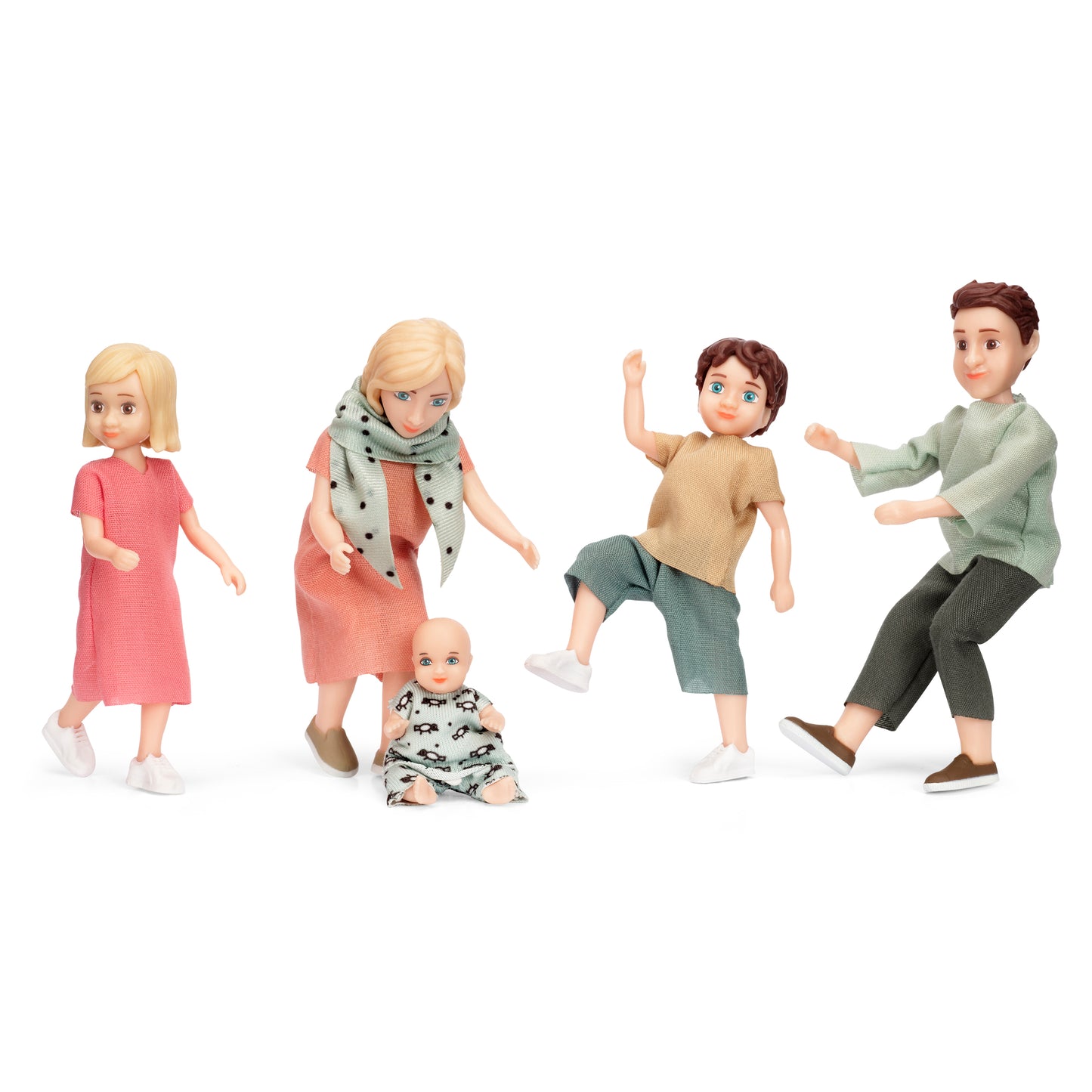 Lundby Puppenhauspuppen Familie Charlie