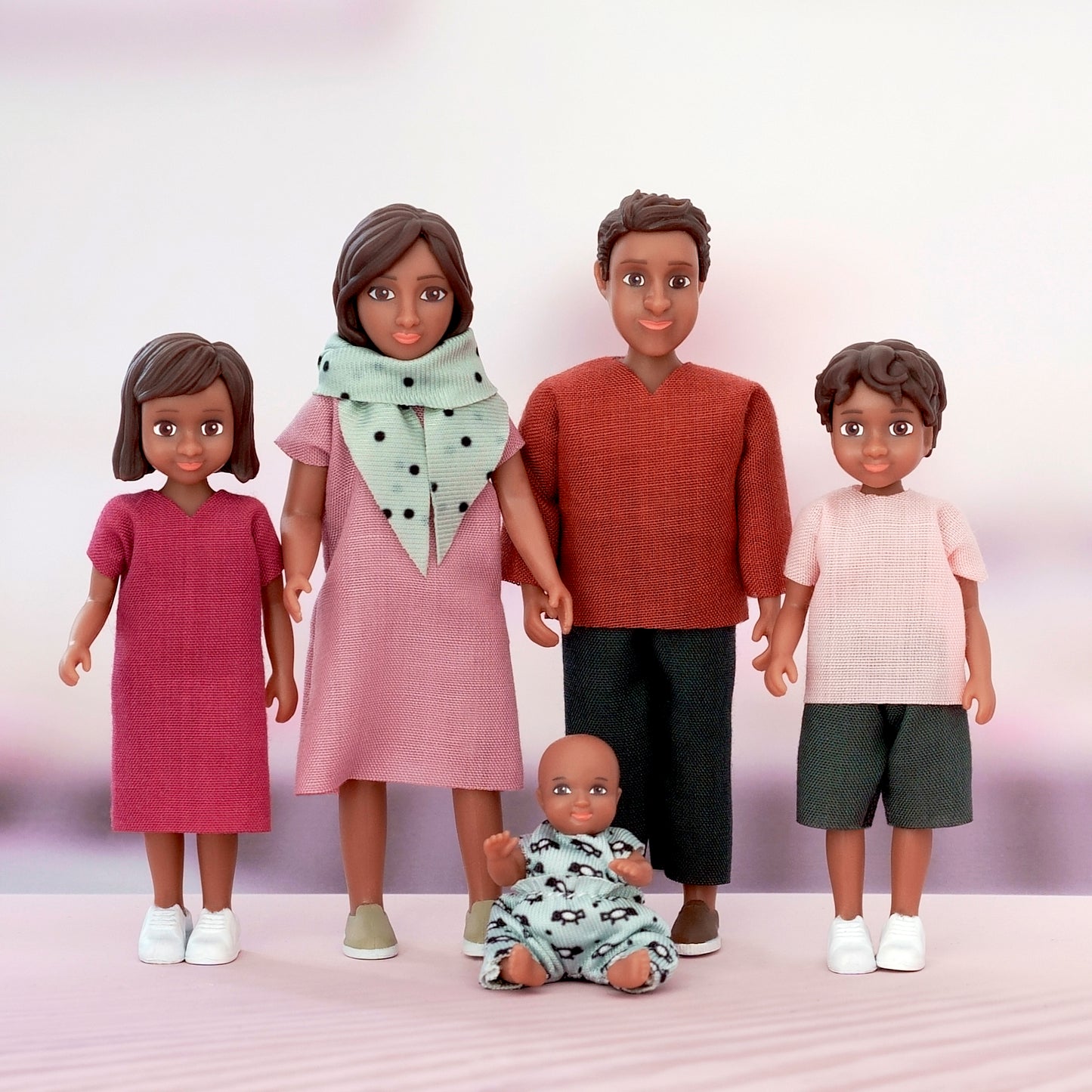 Lundby Puppenhauspuppen Familie Nikki