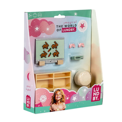 Lundby Tv & Spielkonsole-Set