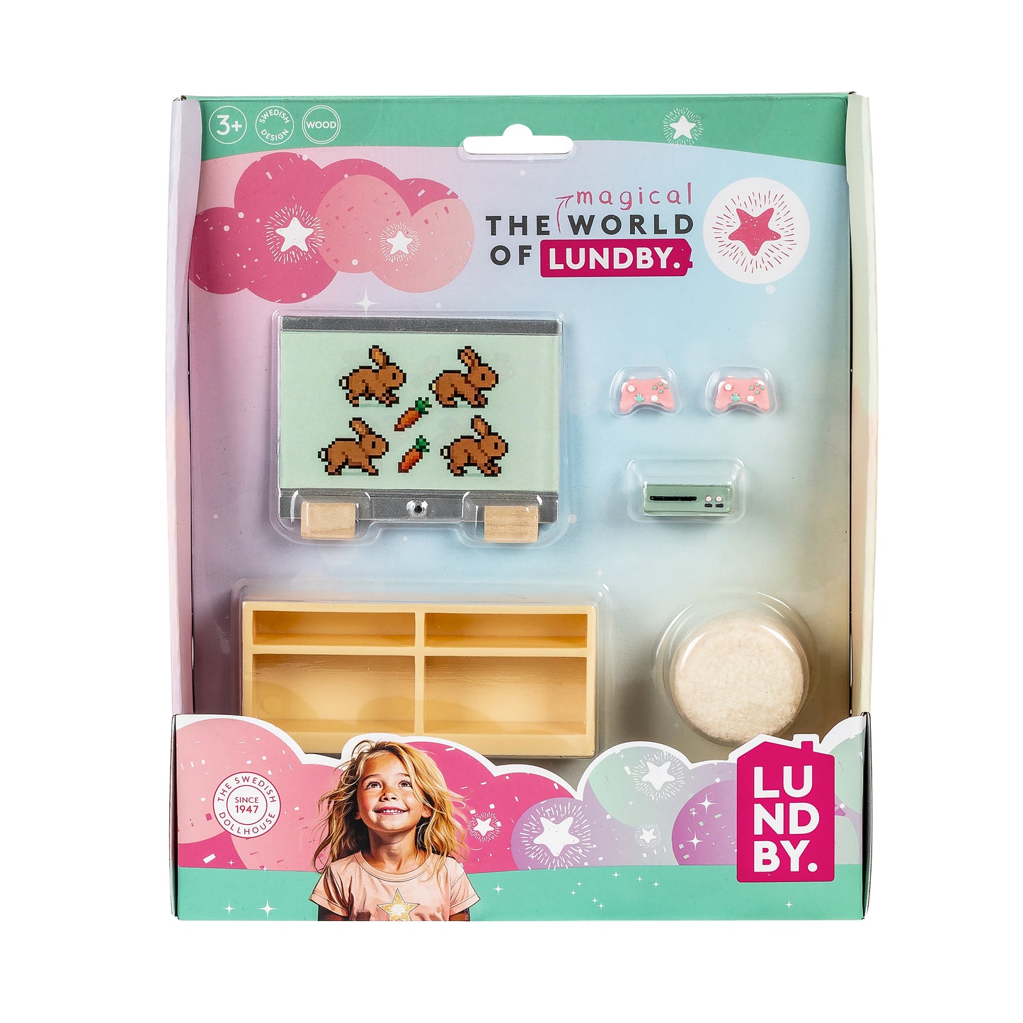 Lundby Tv & Spielkonsole-Set