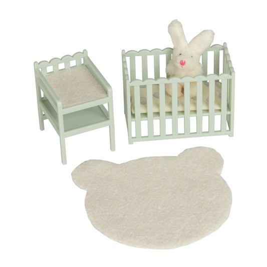 Lundby Gitterbett & Wickeltisch