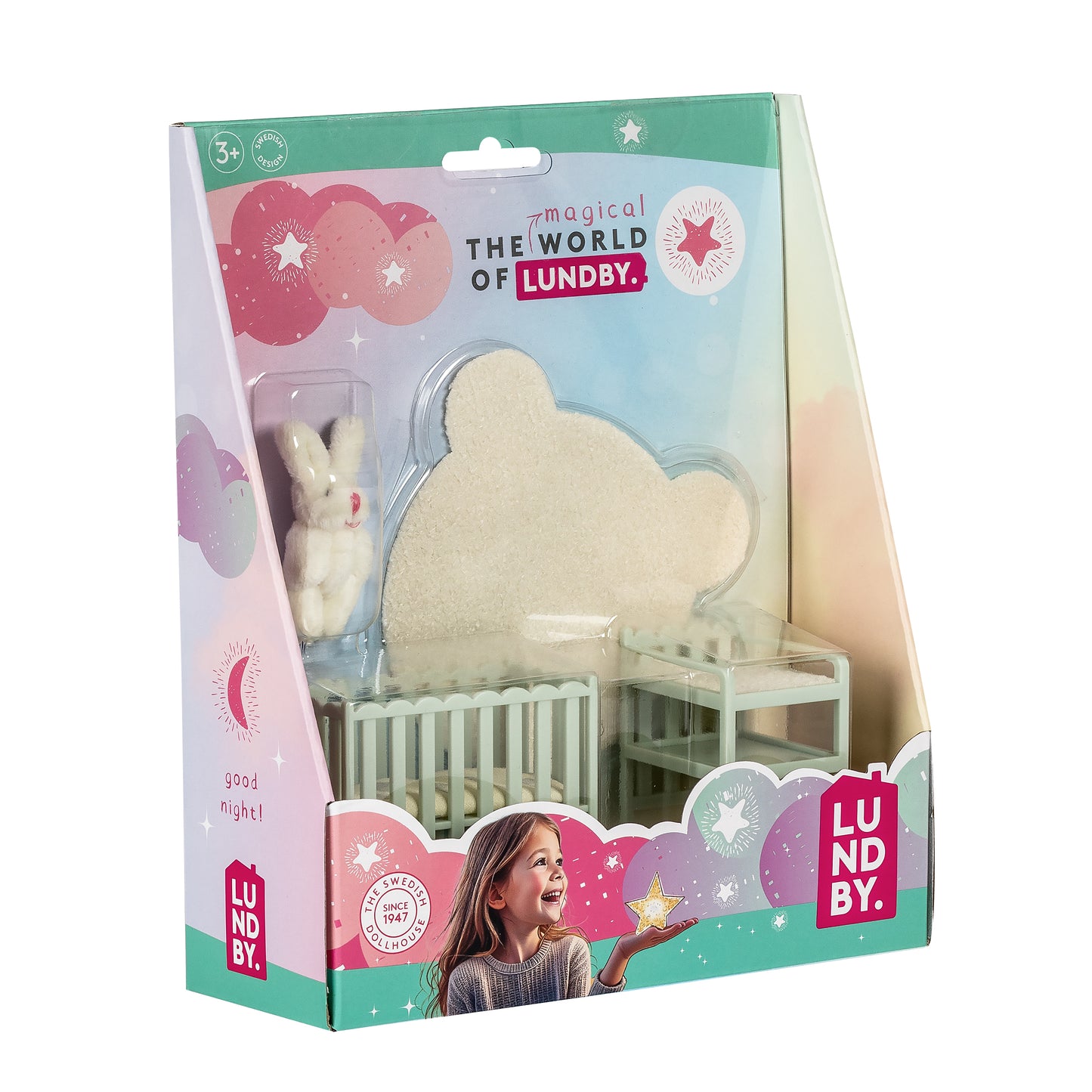 Lundby Gitterbett & Wickeltisch