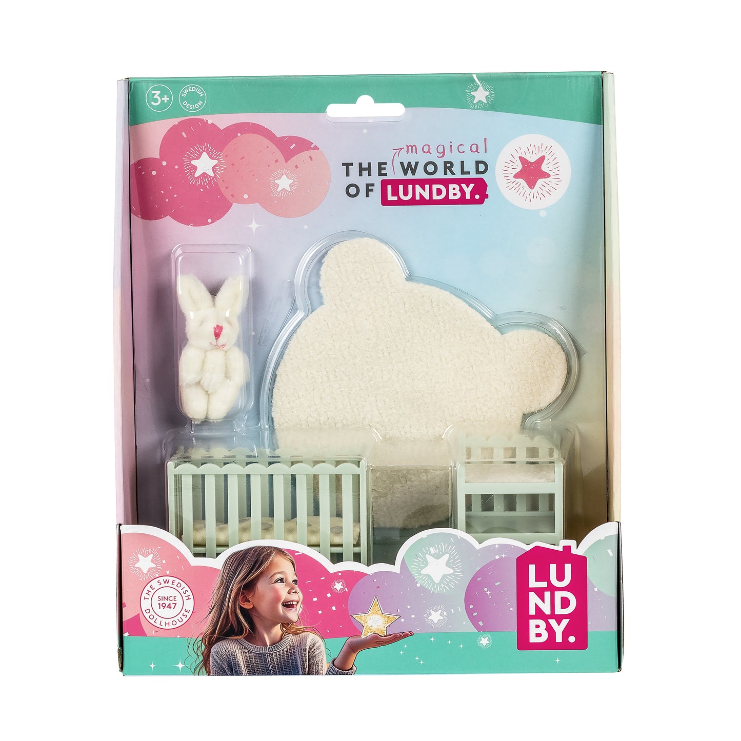 Lundby Gitterbett & Wickeltisch