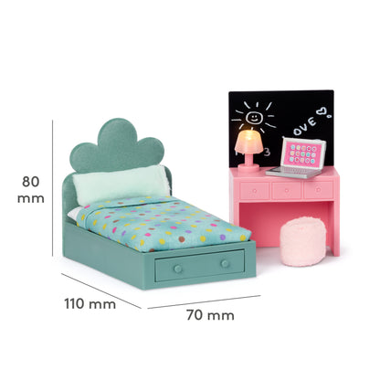 Lundby Teenager Zimmer-Set
