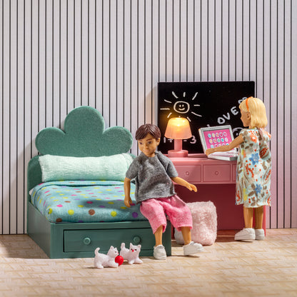 Lundby Teenager Zimmer-Set