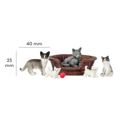Lundby Katzenfamilie