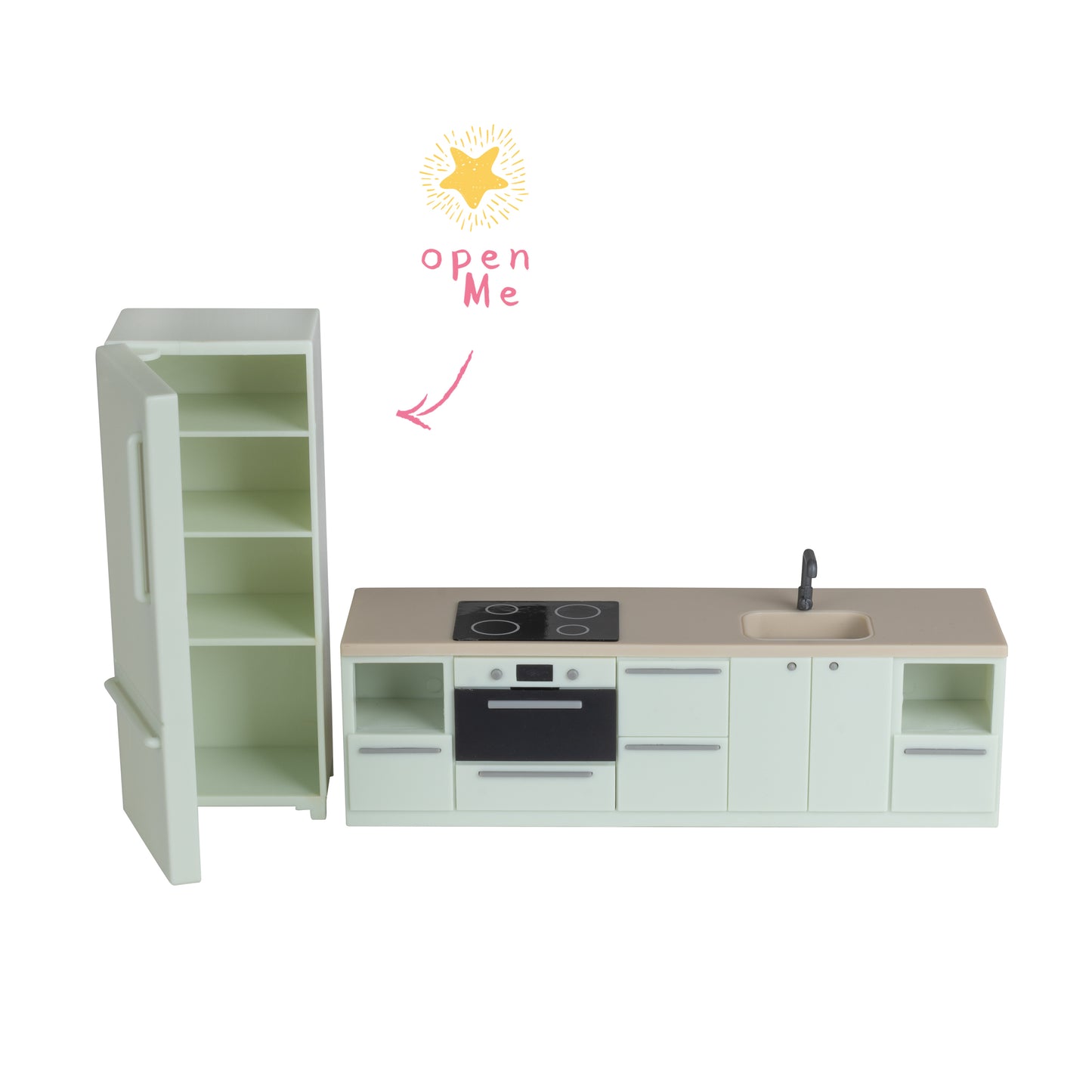 Lundby Küche Basic pastell-mint