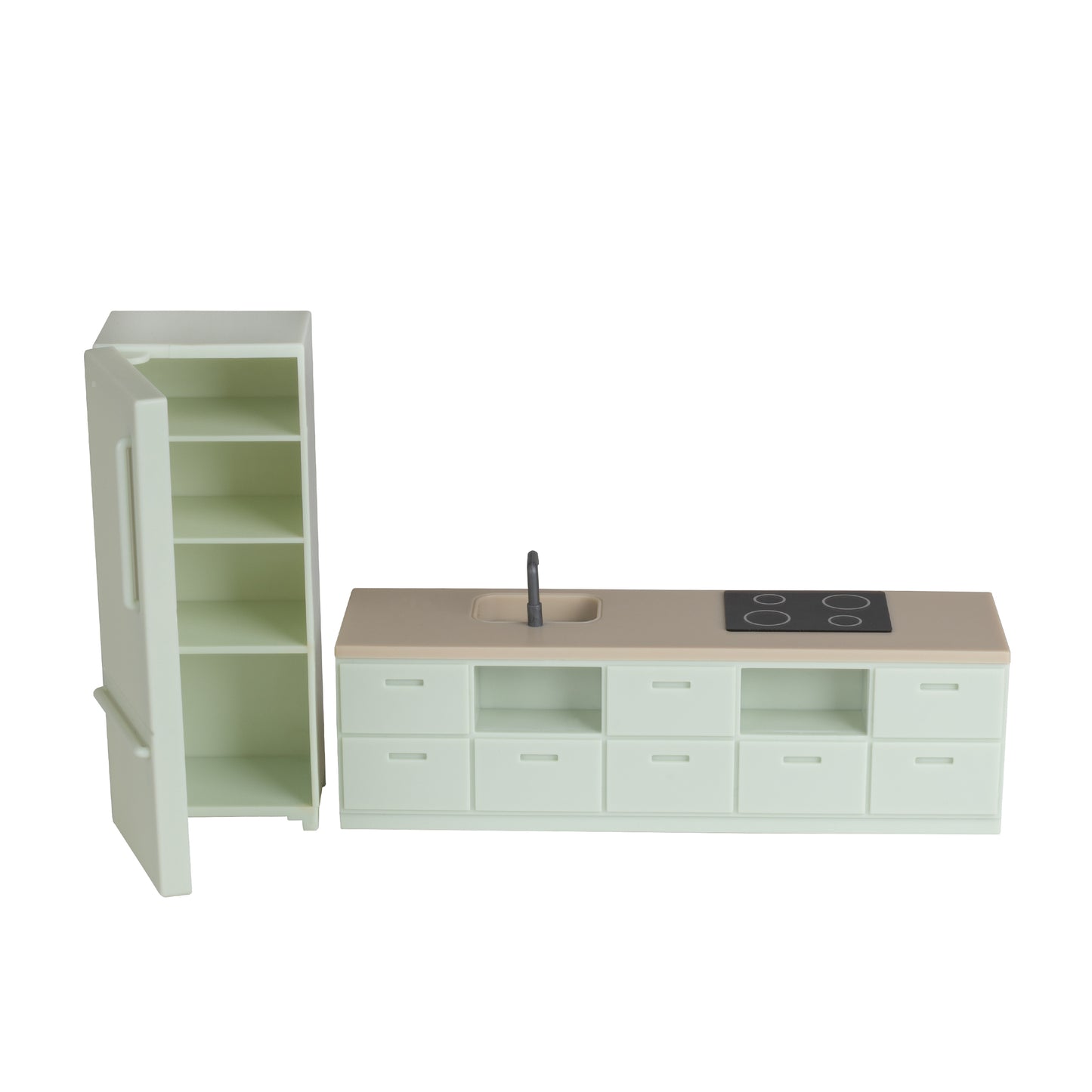 Lundby Küche Basic pastell-mint