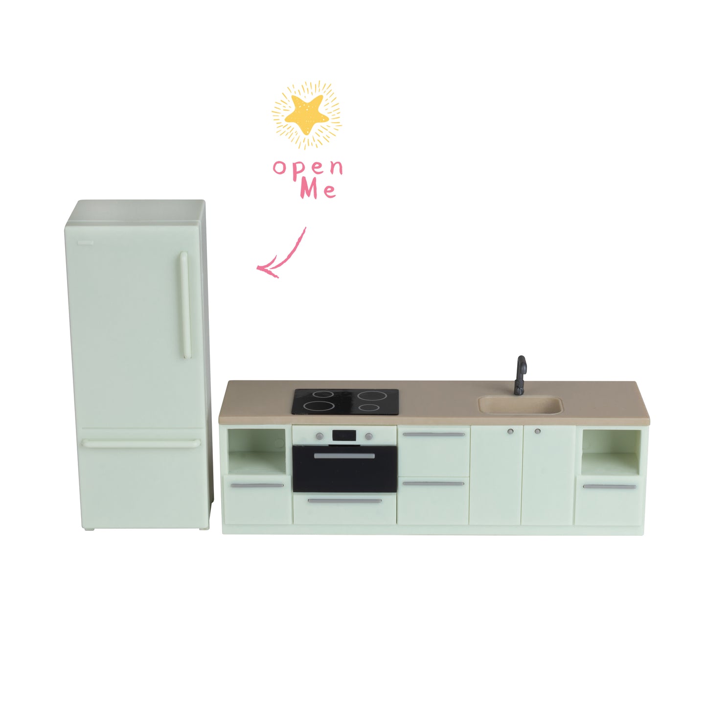 Lundby Küche Basic pastell-mint