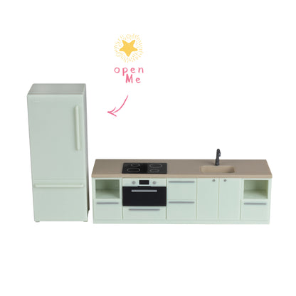 Lundby Küche Basic pastell-mint