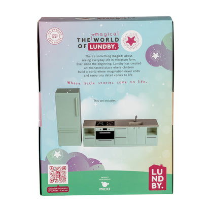 Lundby Küche Basic pastell-mint