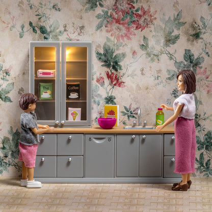 Lundby Spüle und Spülmaschine