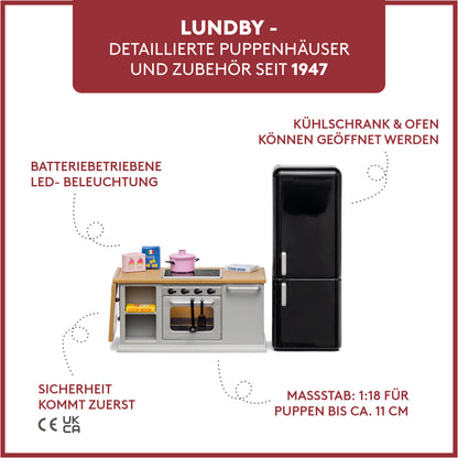 Lundby Herd- und Kühlschrank-Set
