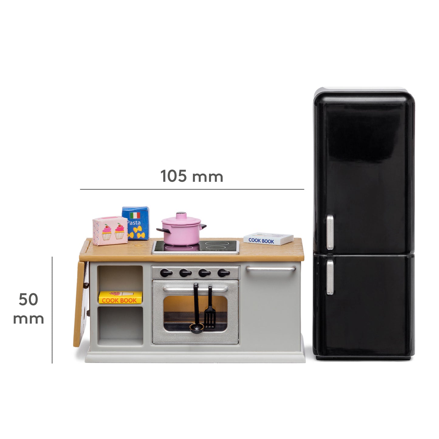 Lundby Herd- und Kühlschrank-Set