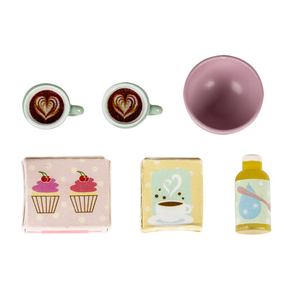 Lundby Küche mit Spüle und Vitrinenschrank