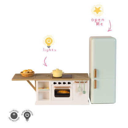 Lundby Kücheninsel mit Backofen & Kühlschrank