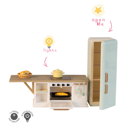 Lundby Kücheninsel mit Backofen & Kühlschrank