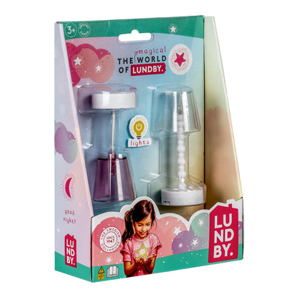 Lundby Steh- und Deckenlampe-Set