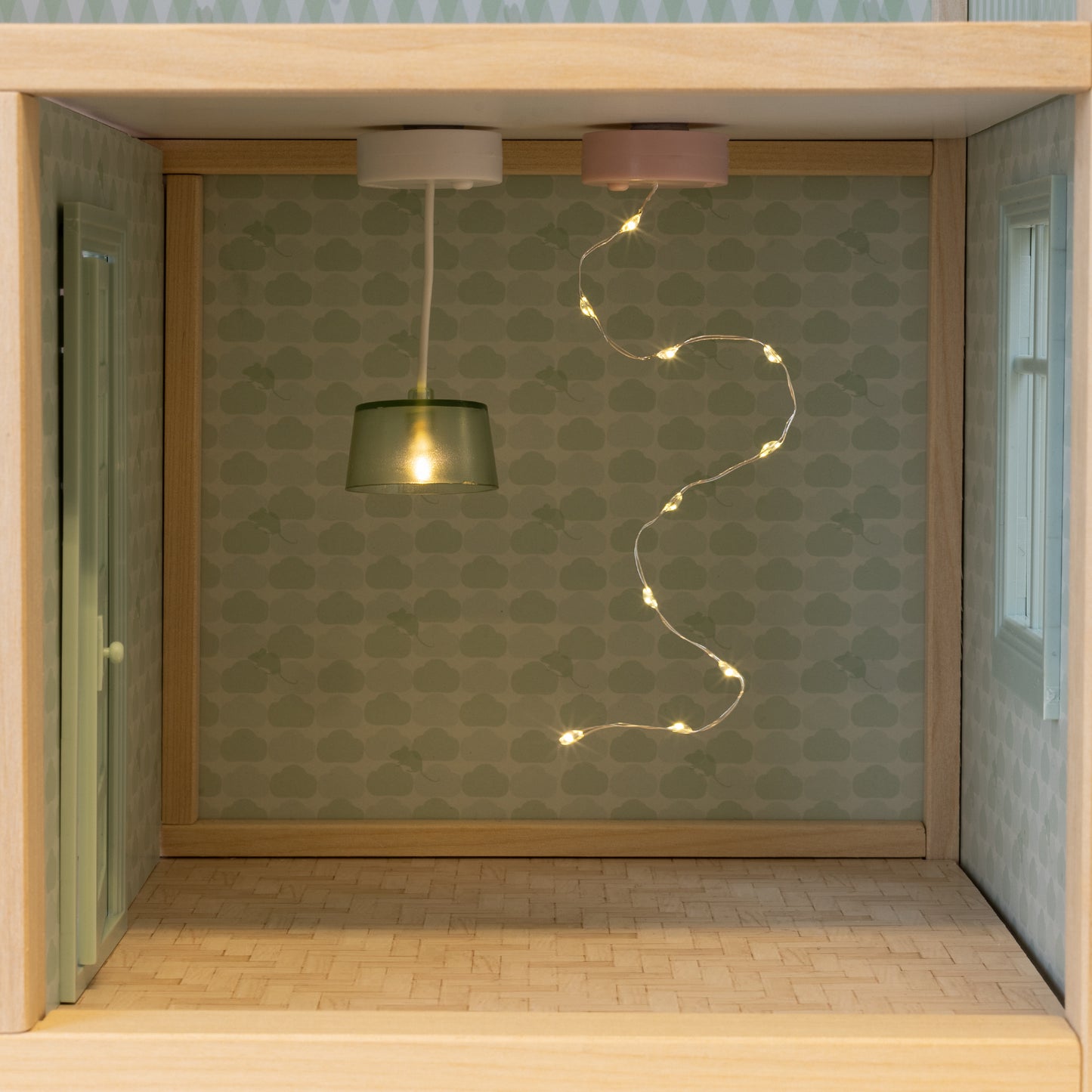 Lundby Deckenlampe & Lichtkette