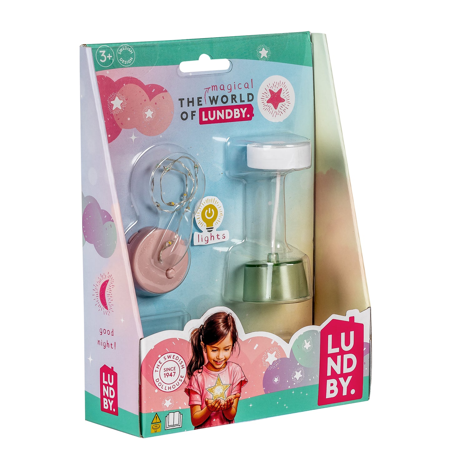 Lundby Deckenlampe & Lichtkette