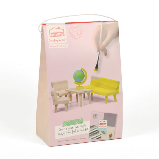 Lundby Do-it-yourself/Bastel Wohnzimmer-Set