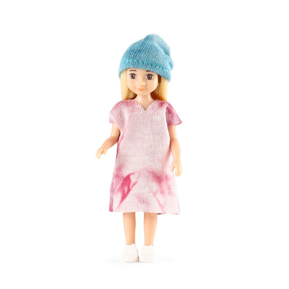 Lundby Puppenhauspuppe kreativ- mit 3 Frisuren und Kleidungsstücken