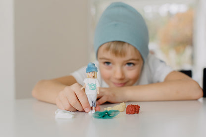 Lundby Puppenhauspuppe kreativ- mit 3 Frisuren und Kleidungsstücken