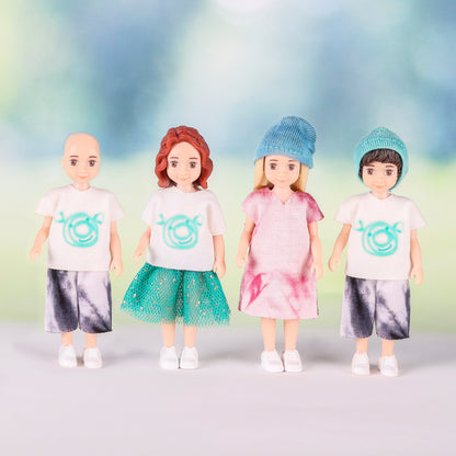 Lundby Puppenhauspuppe kreativ- mit 3 Frisuren und Kleidungsstücken
