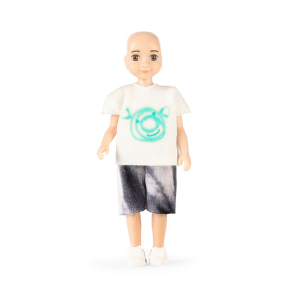 Lundby Puppenhauspuppe kreativ- mit 3 Frisuren und Kleidungsstücken