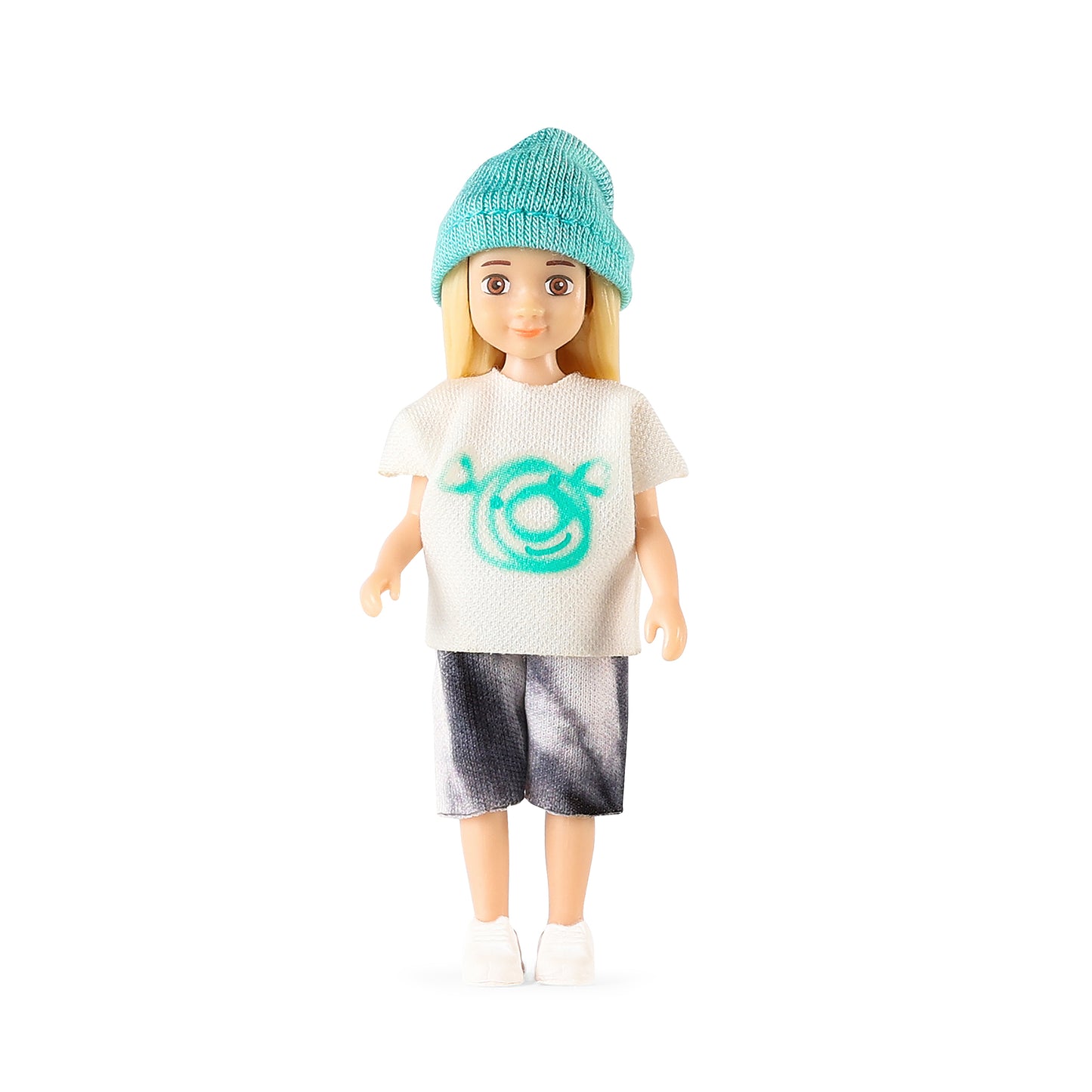 Lundby Puppenhauspuppe kreativ- mit 3 Frisuren und Kleidungsstücken
