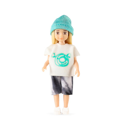 Lundby Puppenhauspuppe kreativ- mit 3 Frisuren und Kleidungsstücken