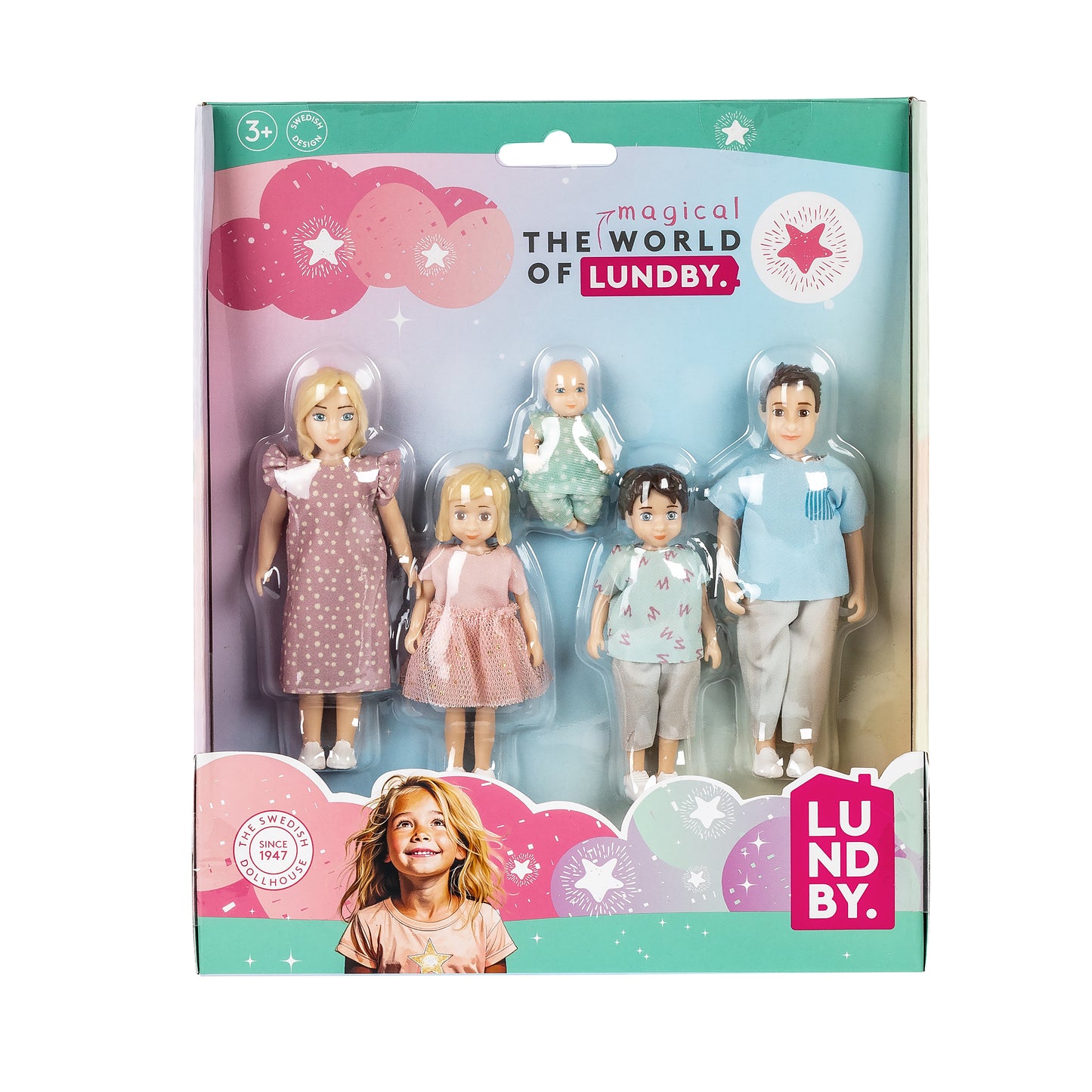 Lundby Puppenhauspuppen Charlie neu