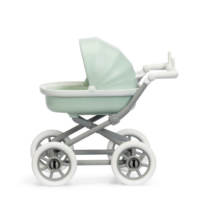 Lundby Puppenhauspuppe Mann mit Baby und Kinderwagen