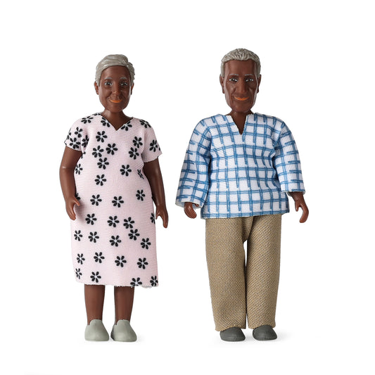 Lundby Puppenhauspuppen Großeltern Familie Billie