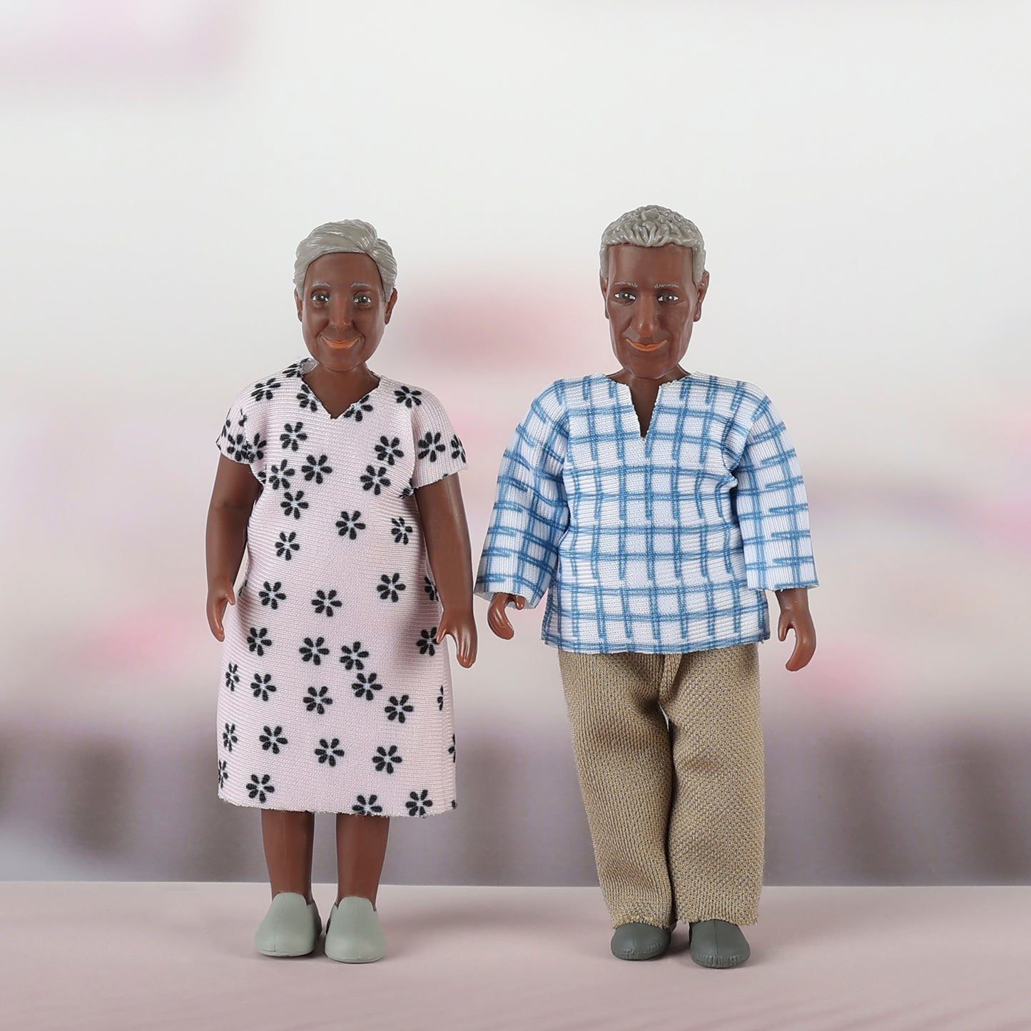 Lundby Puppenhauspuppen Großeltern Familie Billie