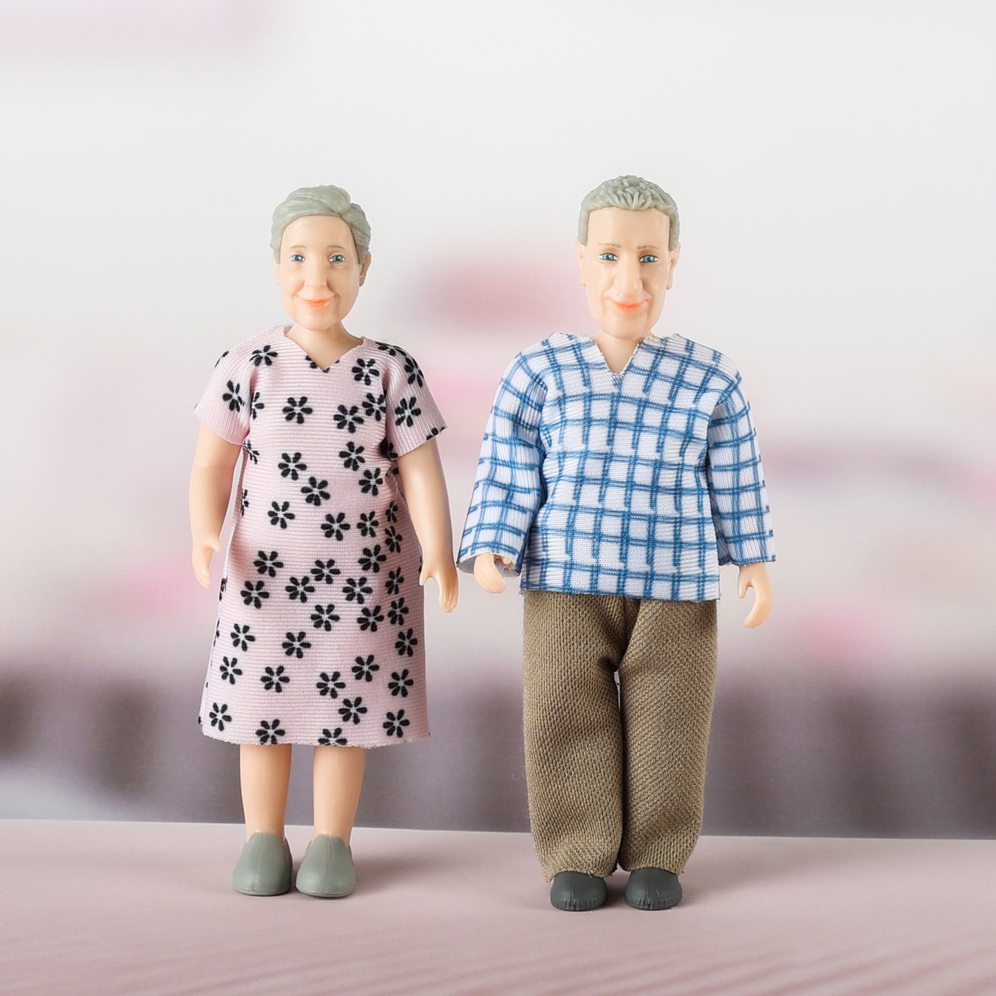 Lundby Puppenhauspuppen Großeltern Familie Charlie