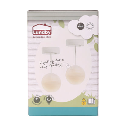 Lundby 2 Kugelleuchten