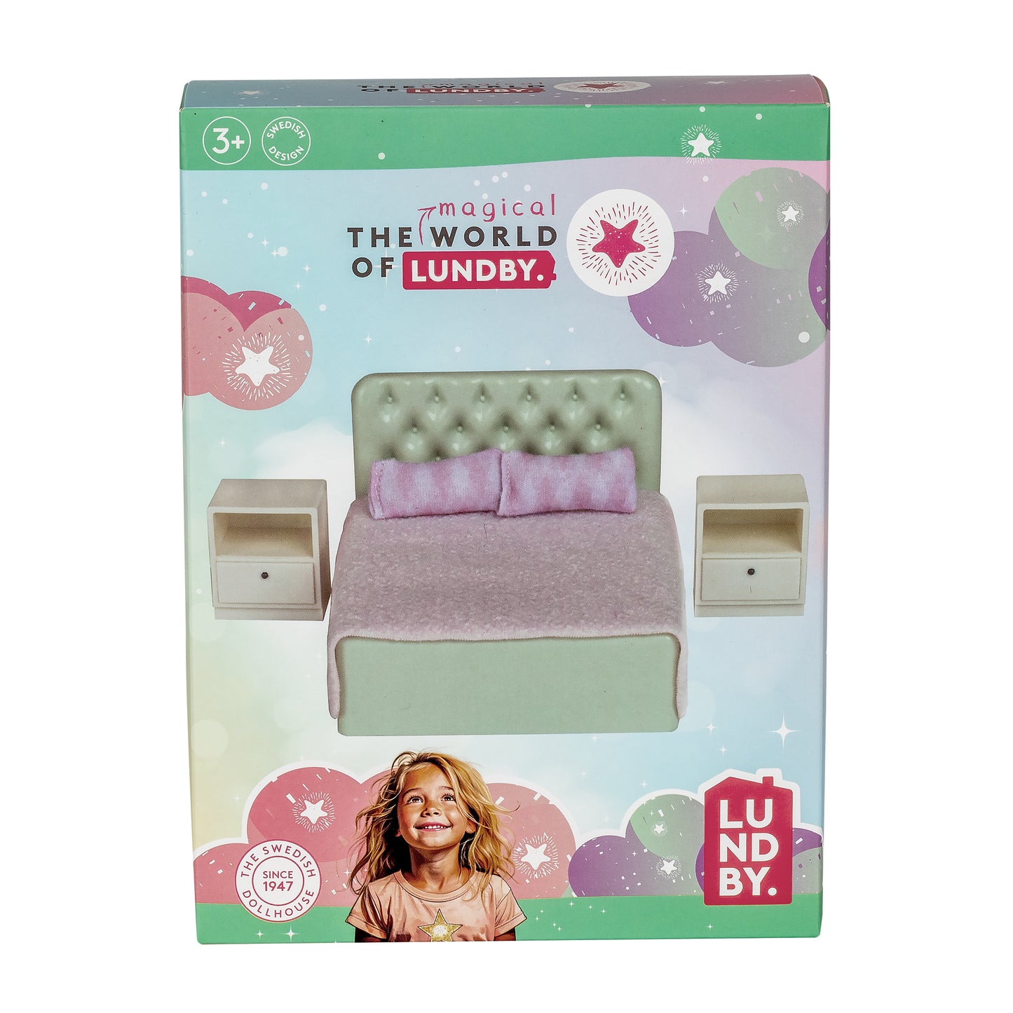 Lundby Basic Schlafzimmer-Set
