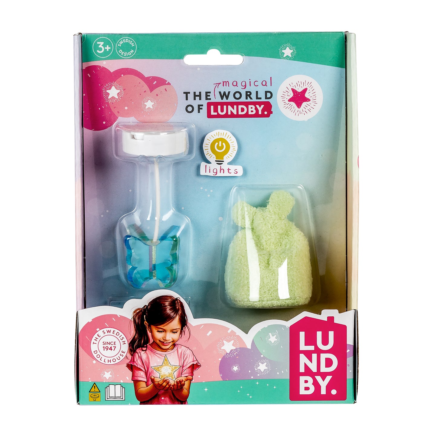 Lundby Schmetterlingslampe & Sitzsack