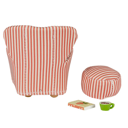 Puppenhaus Sessel-Set Leseecke