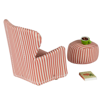 Puppenhaus Sessel-Set Leseecke